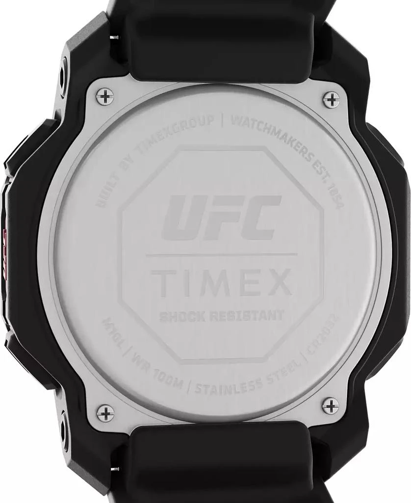 Timex UFC Men's Knockout Digital Black Polyurethane Watch, 48mm 5