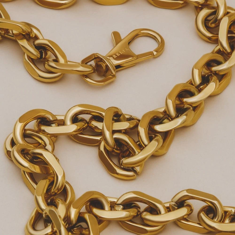 Orelia LUXE LUXE Chunky Chain Adjustable Necklace 3