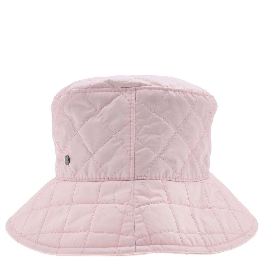 MAISON MICHEL Ladies Pink Angele Quilted Bucket Hat