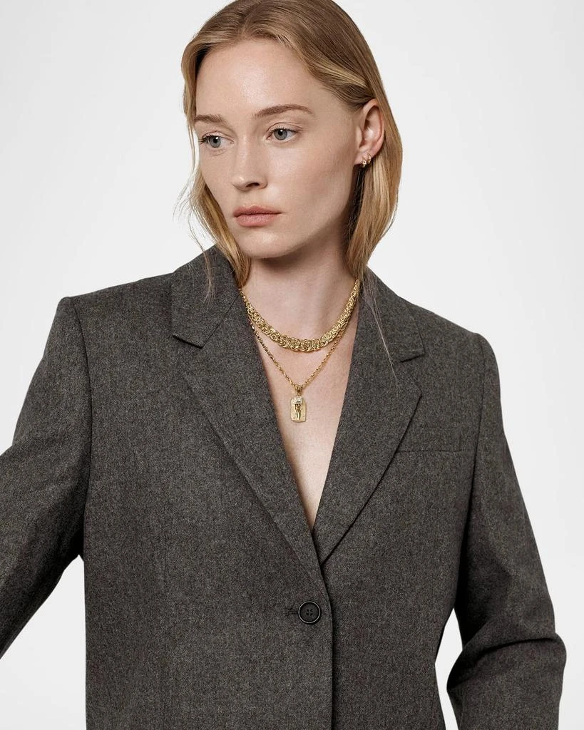 Azlee 18K Collide Relic Coin Pendant 4