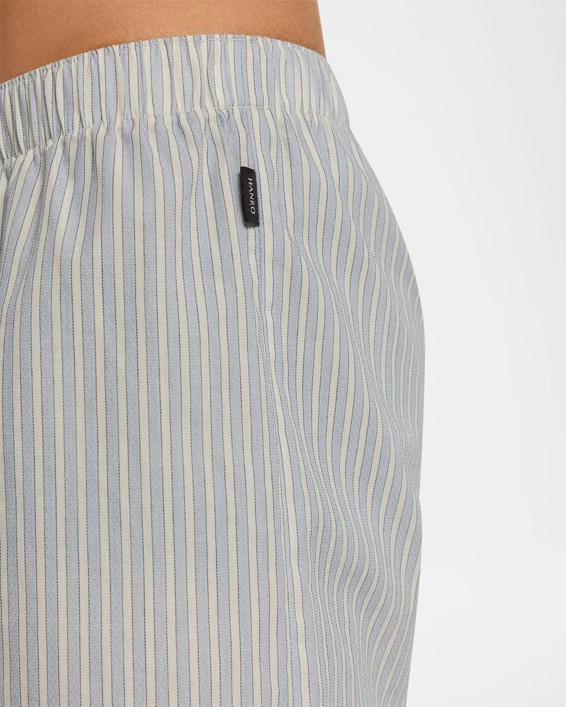 Hanro Men's Fancy Woven Cotton Boxers 4