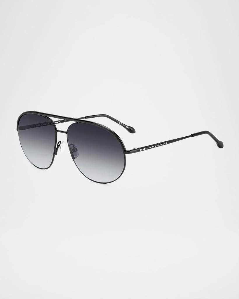 Isabel Marant Metal Aviator Sunglass 1