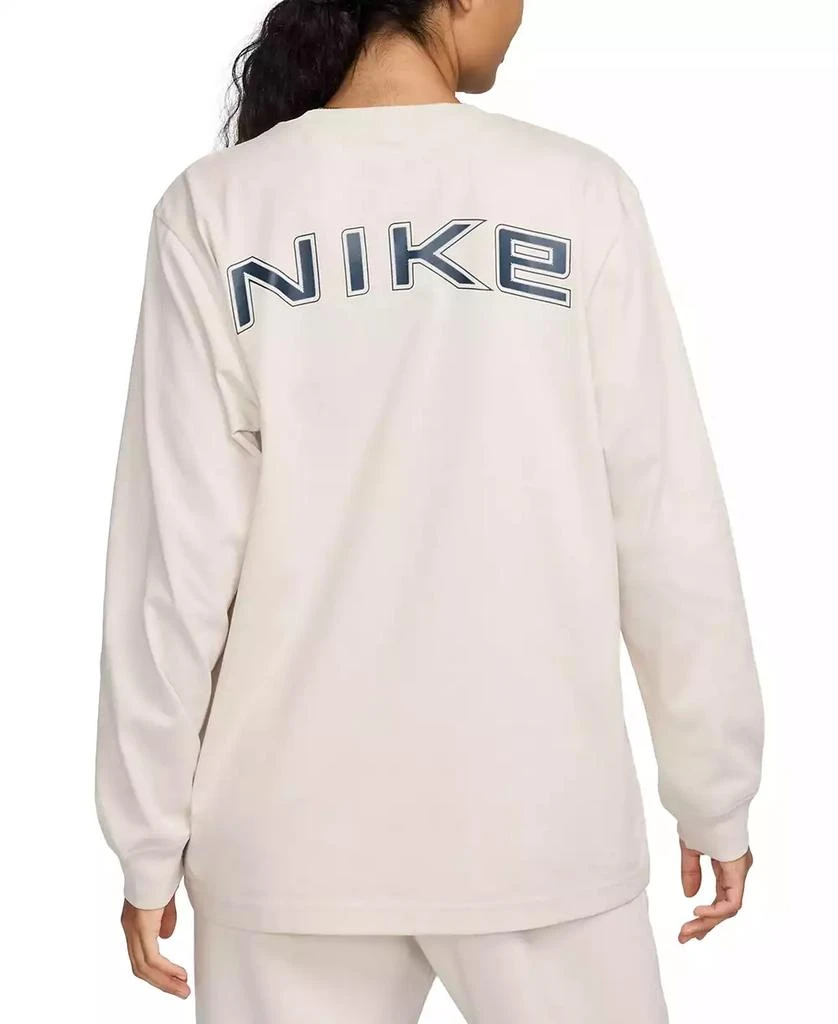 NIKE Women's Loose Long-Sleeve T-Shirt 4