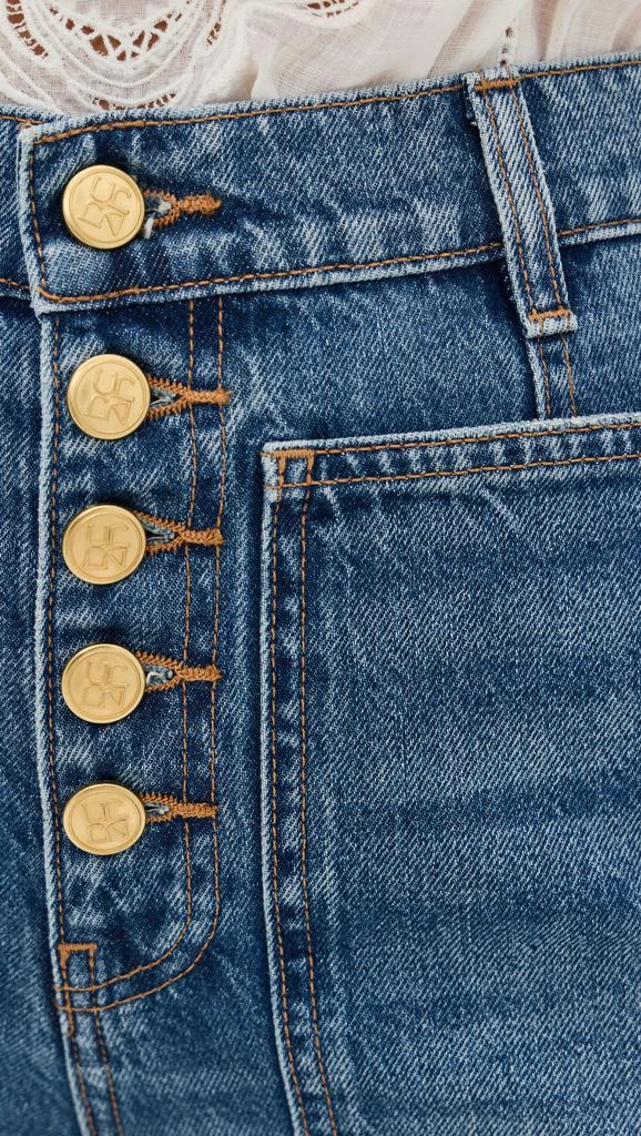 Ulla Johnson The Lou Button Up Jeans 5