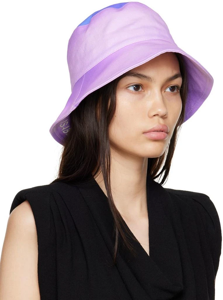 Isabel Marant Blue Loiena Bucket Hat 2