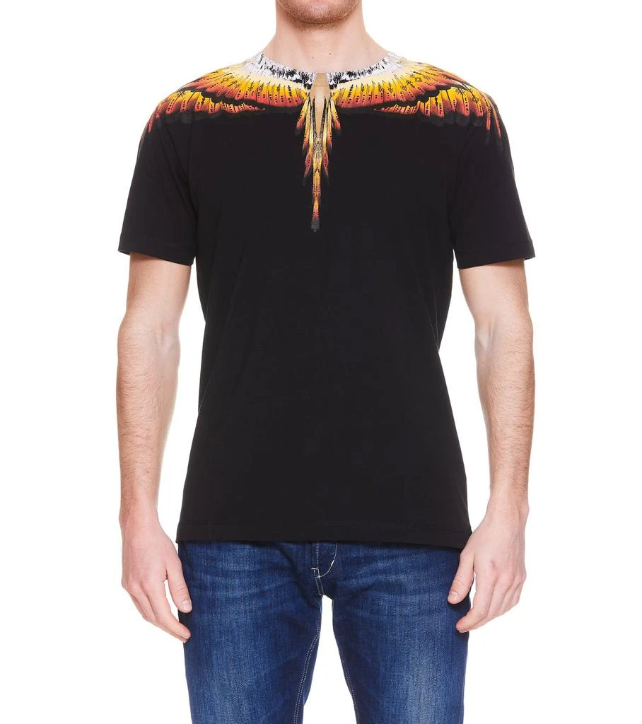 Marcelo Burlon Marcelo Burlon County Of Milan Crewneck Short-Sleeved T-Shirt 3
