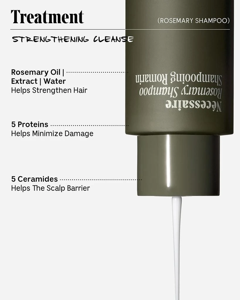 Necessaire Rosemary Shampoo, 250 mL 3