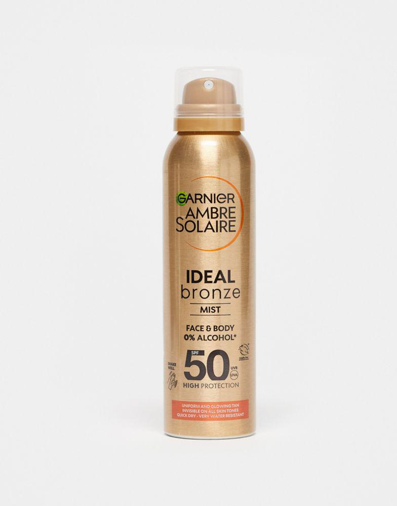 Garnier Garnier Ambre Solaire Ideal Bronze Tanning Mist, SPF50, 150ml
