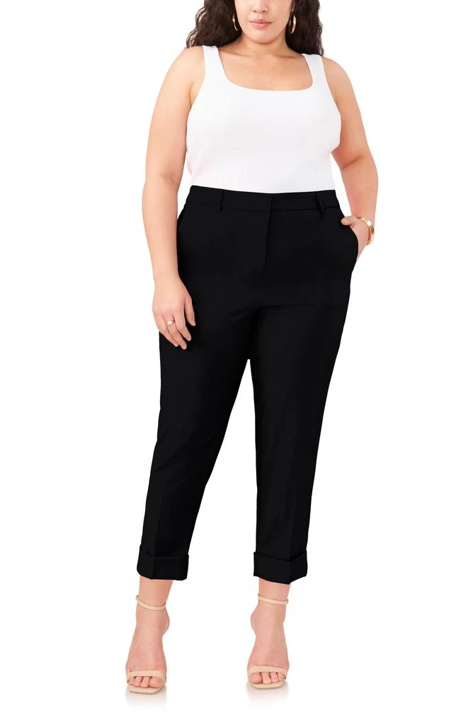 Vince Camuto Cuffed Hem Crop Pants 4