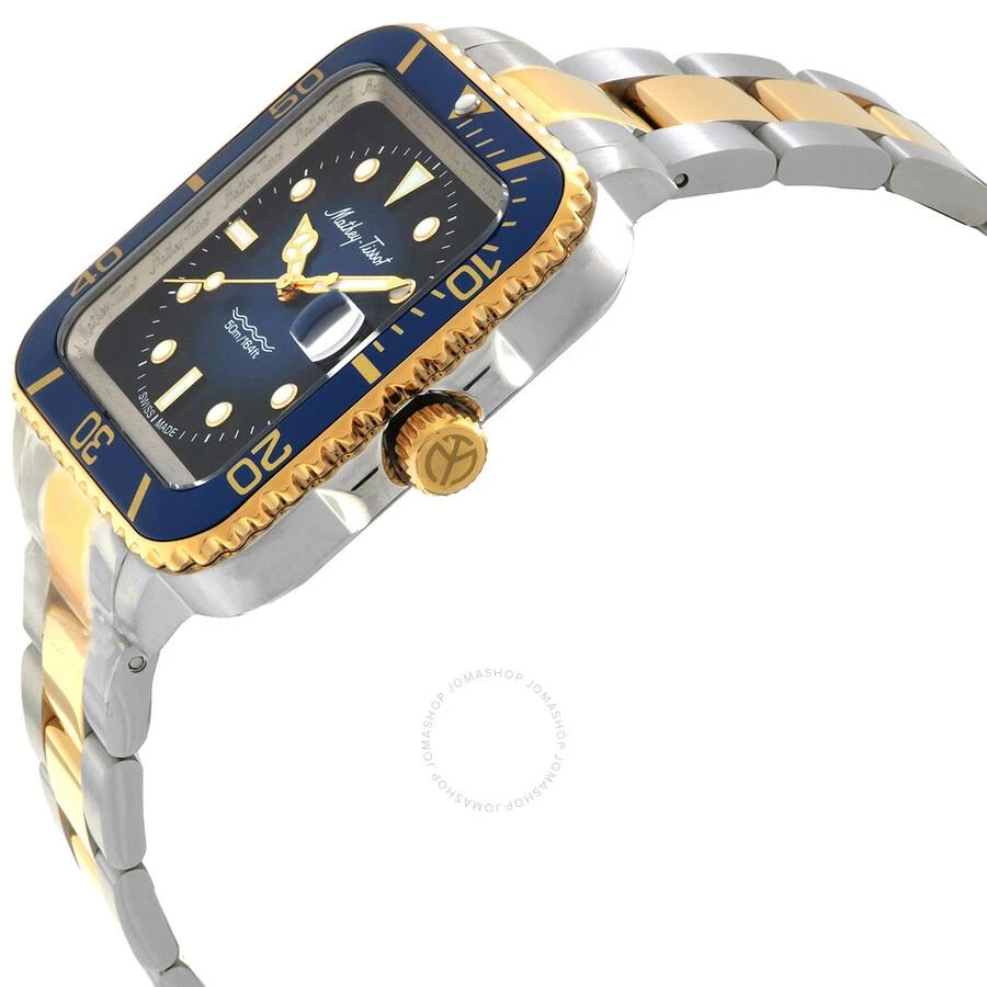 Mathey-Tissot Mathy Vintage Square Quartz Blue Dial Men's Watch H902QBBU 2