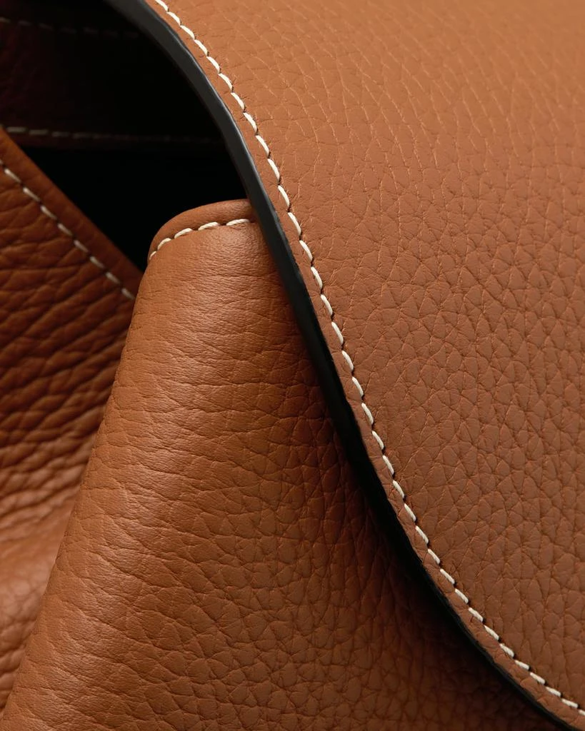 Strathberry Osette Flap Calf Leather Backpack 5