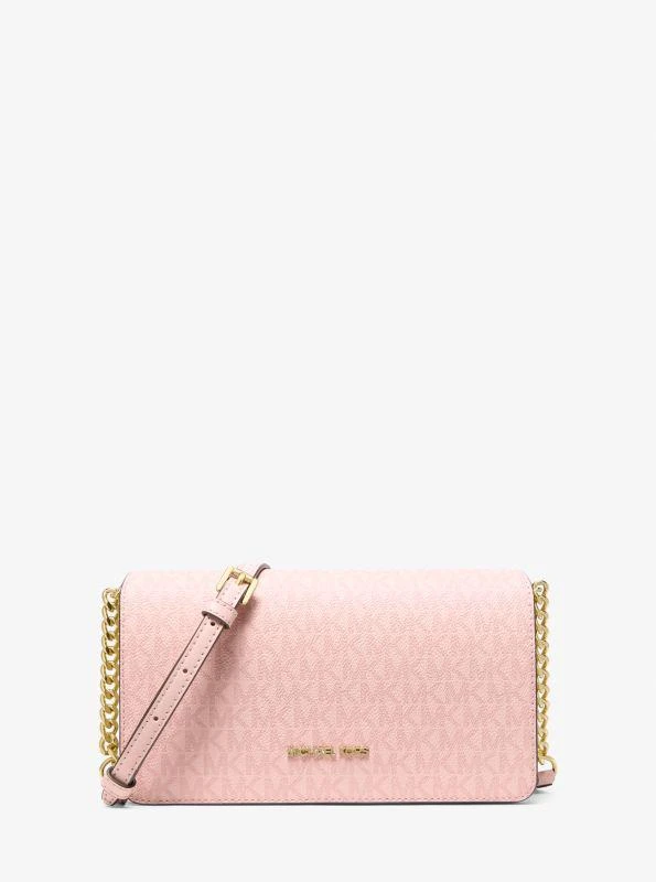 Michael Kors Jet Set Medium Signature Logo Crossbody Bag