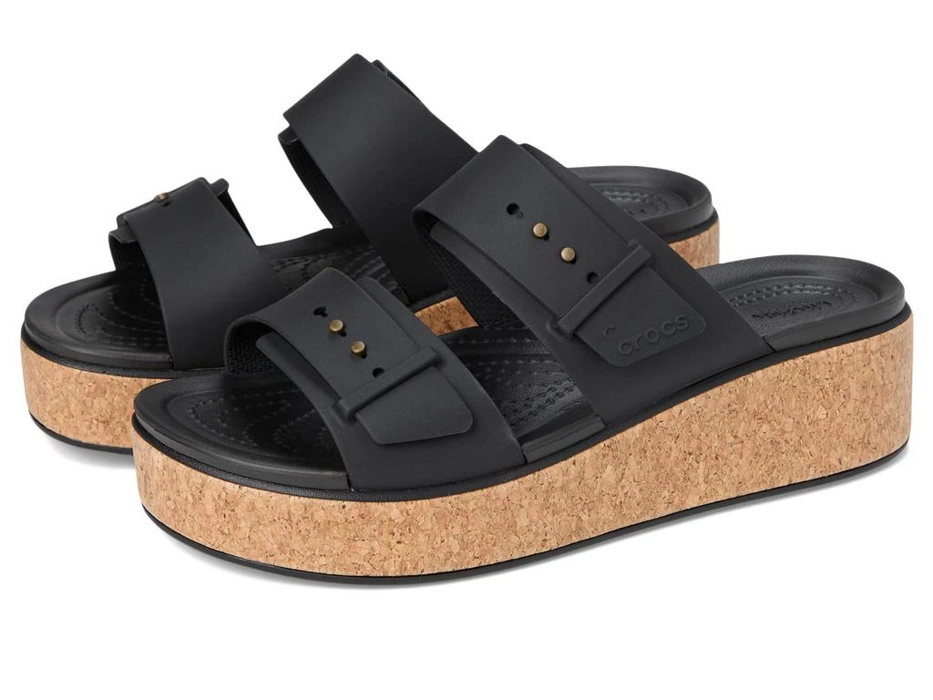 Crocs Brooklyn Cork Buckle Sandals