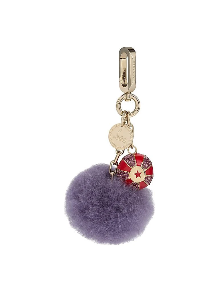 Christian Louboutin Steel Keyring