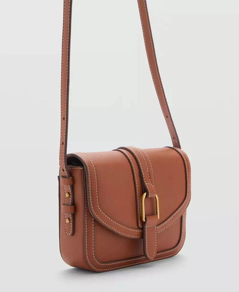 Mango Women's Leather-Effect Shoulder Bag 4