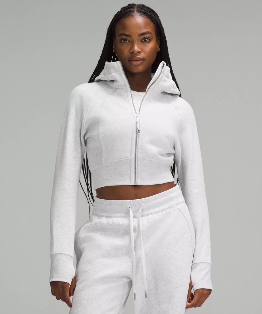 Lululemon Cropped Scuba Full outlet Zip Hoodie