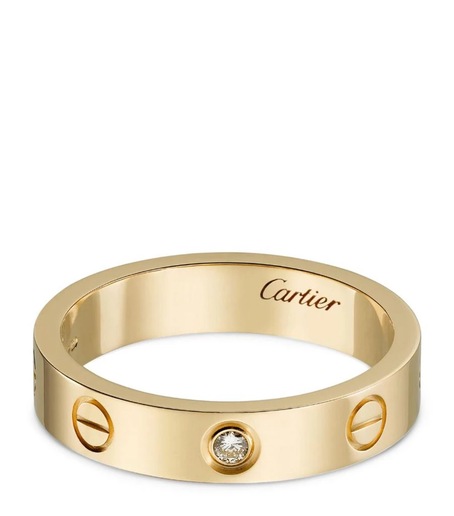 Cartier Yellow Gold and Diamond LOVE Wedding Band 7