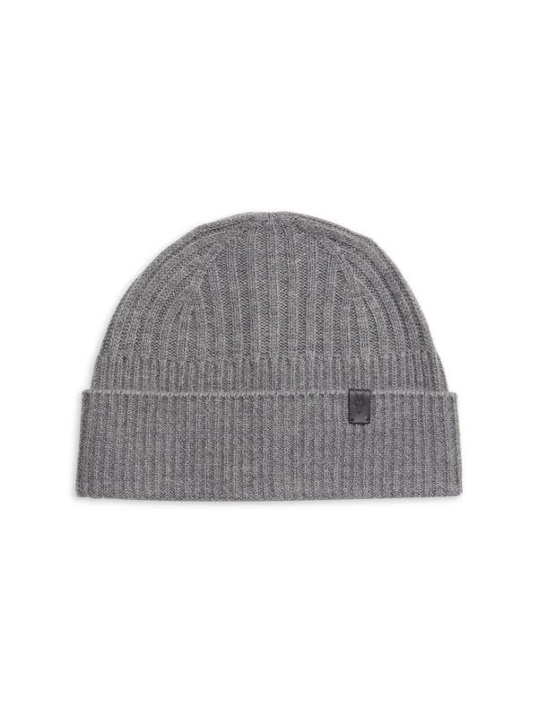 ALL SAINTS Rib-Knit Wool-Blend Beanie 1