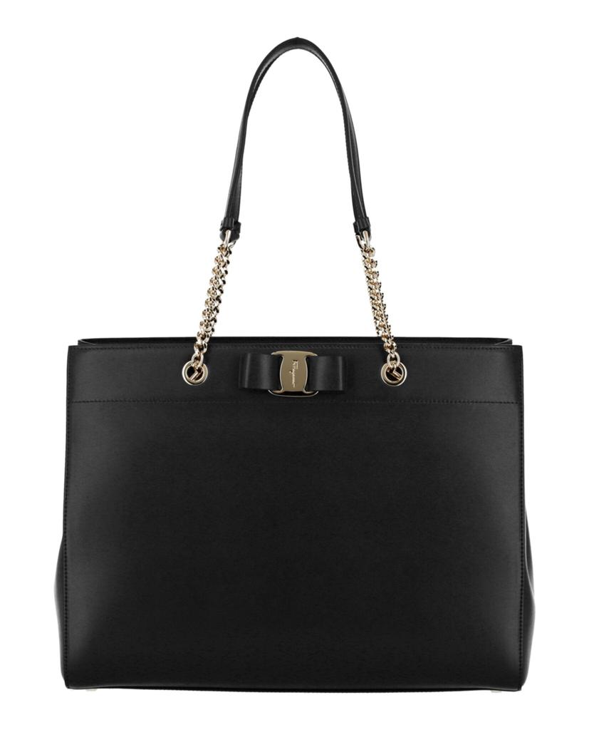 トートバッグ Ferragamo The Studio Large Leather Tote Ferragamo The Studio Large Leather Tote – Zulily