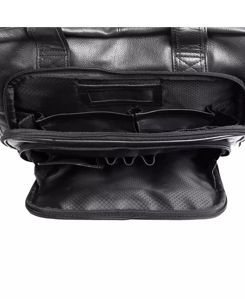 McKlein Gold Coast, 17" Patented Detachable -Wheeled Laptop Briefcase 4