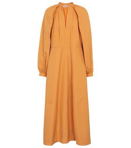 Jil Sander Cotton poplin midi dress - Dresses & Skirts