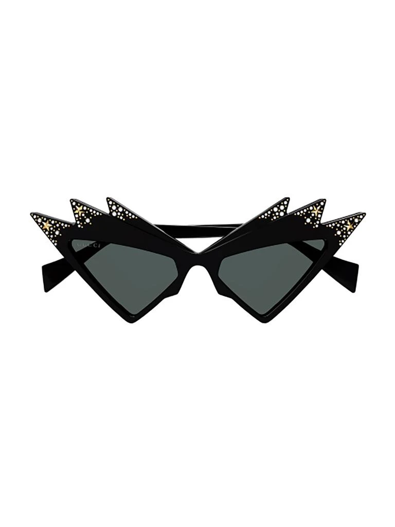 Gucci Gucci Eyewear Triangle Frame Sunglasses 1