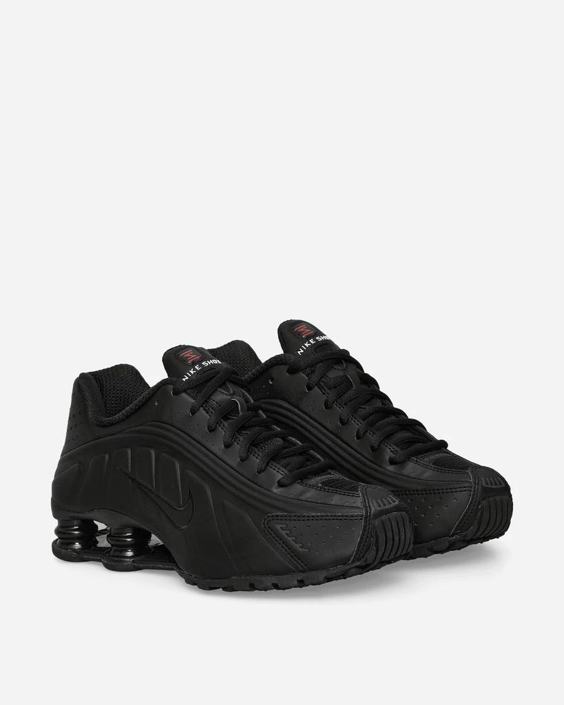 NIKE Women's Shox R4 Sneakers Black 3