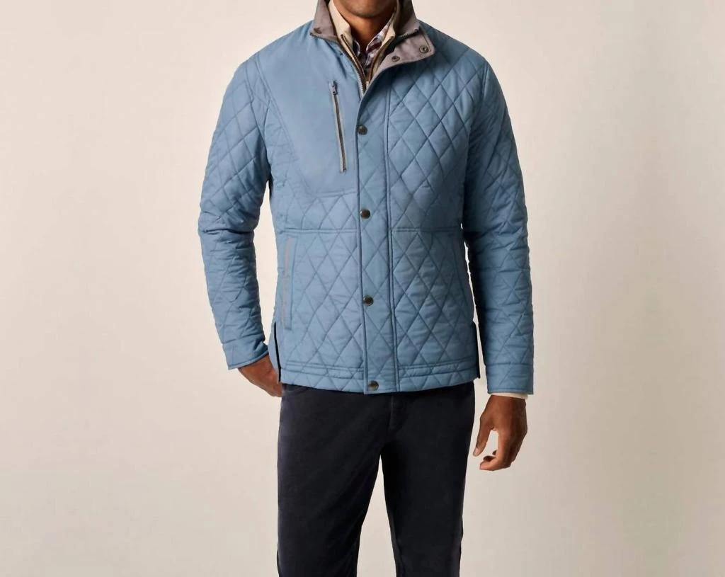 Johnnie-O Johnnie-O - Juno Quilted Snap Jacket