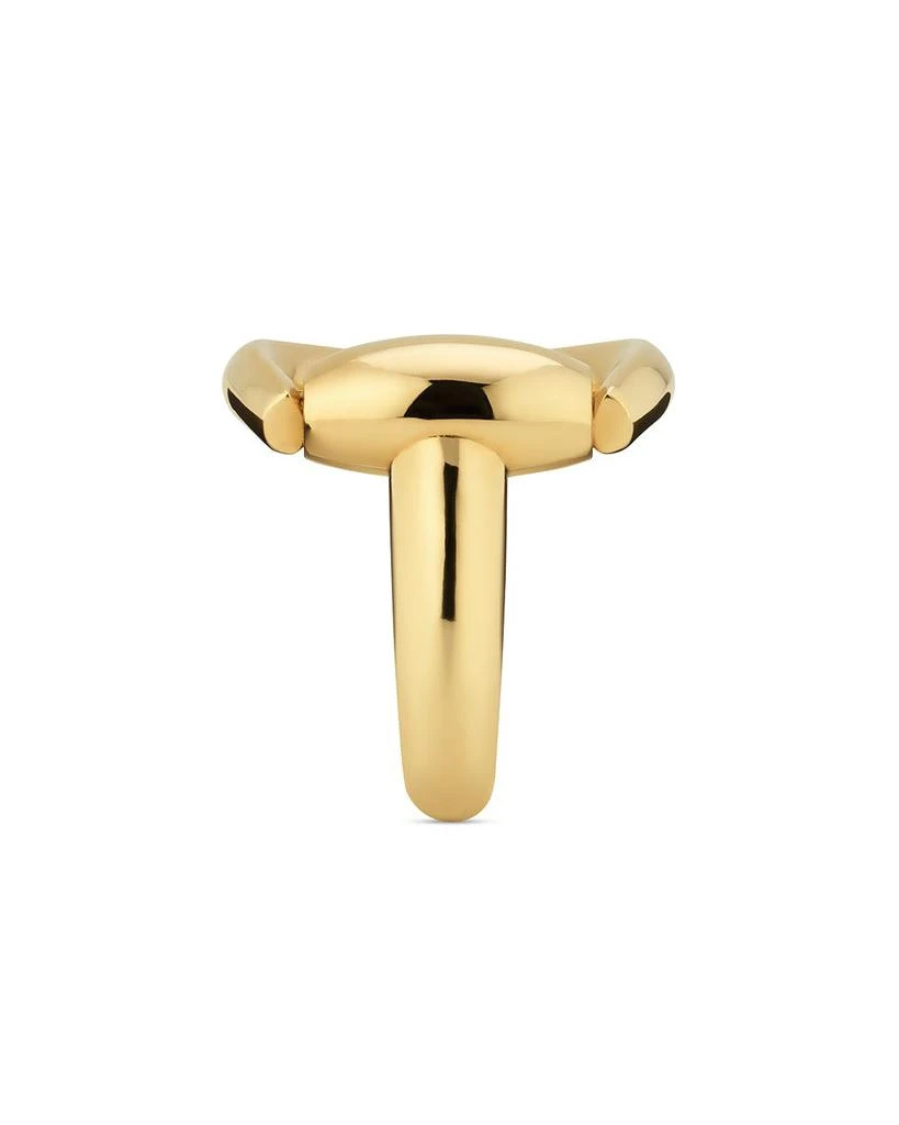 Gucci 18K Yellow Gold Horsebit Ring 4