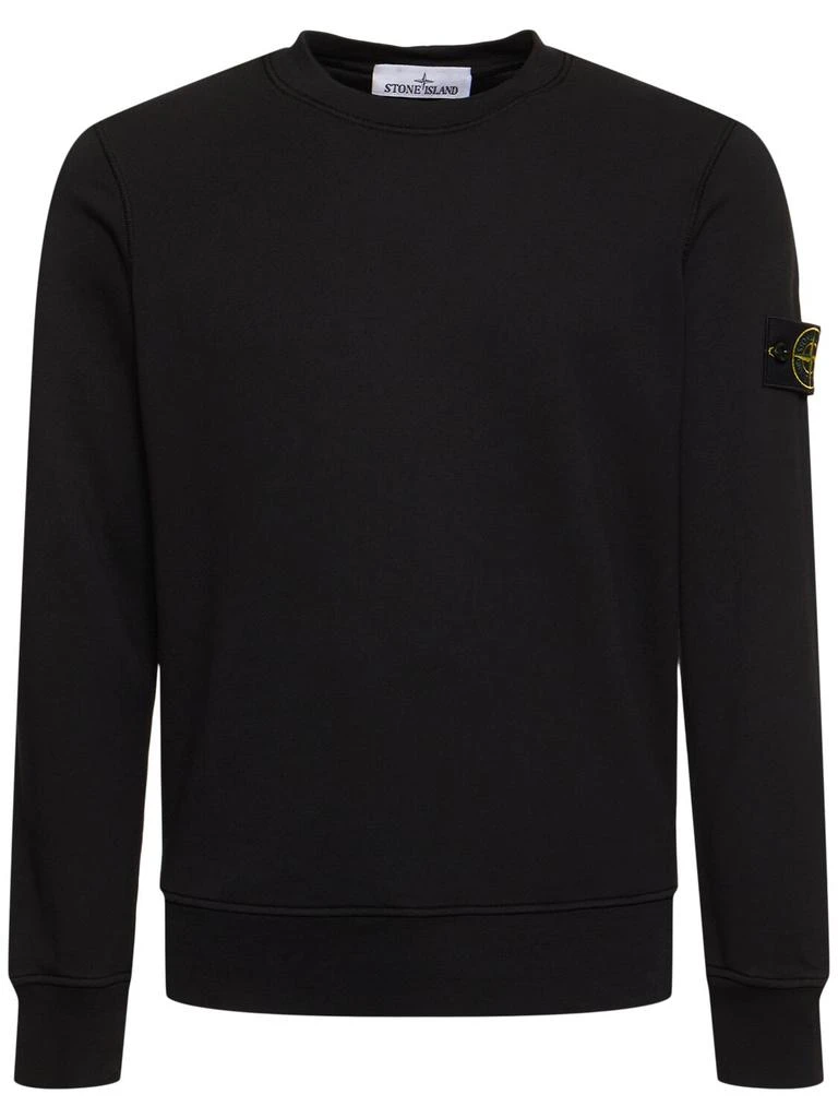 STONE ISLAND Crewneck Cotton Sweatshirt 1