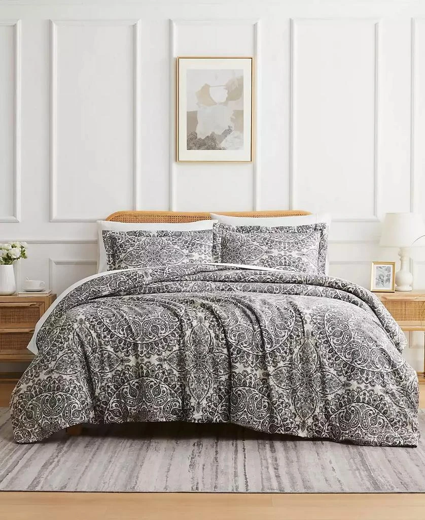SOUTHSHORE FINE LINENS Ashanti Microfiber 2 Piece Duvet Cover Set 1