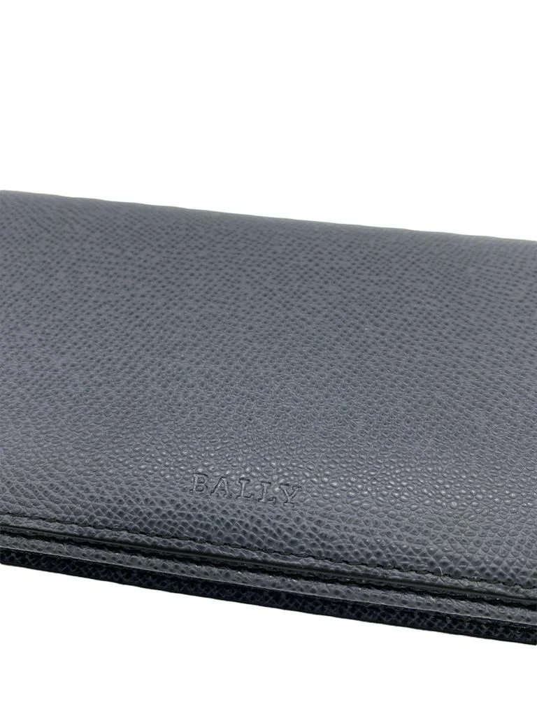 Bally Mialiro Men's 6216396 Dark Grey Leather Embossed Wallet 1
