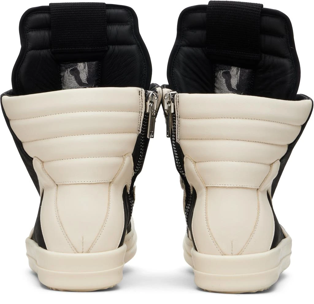 Rick Owens Black Concordians Jumbolace Geobasket Sneakers 2