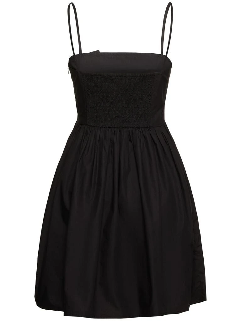 Ganni Cotton Poplin Mini Dress 3