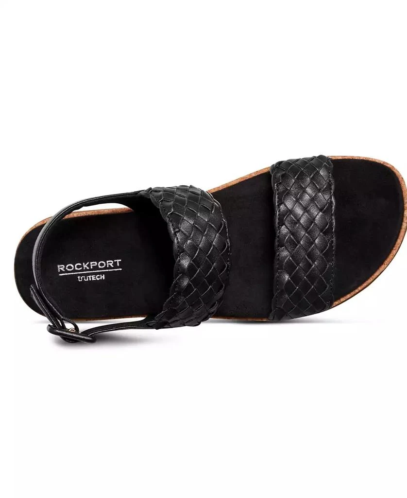 Rockport Women's Yarelia Open Toe Casual Slingback Sandals 4