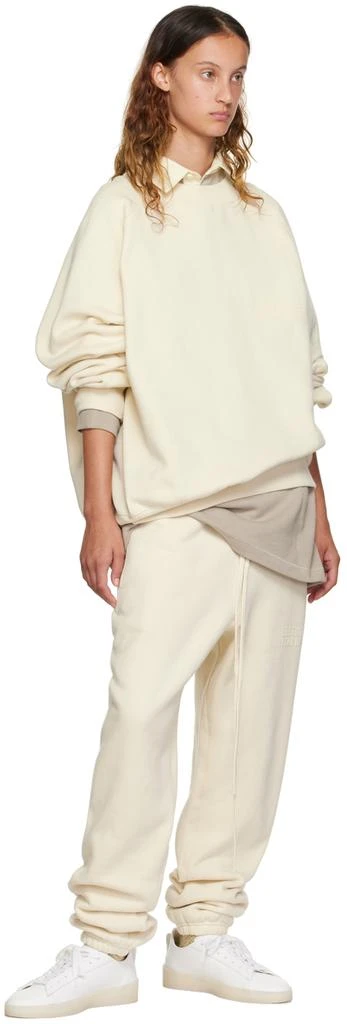 Essentials Off-White Drawstring Lounge Pants 4