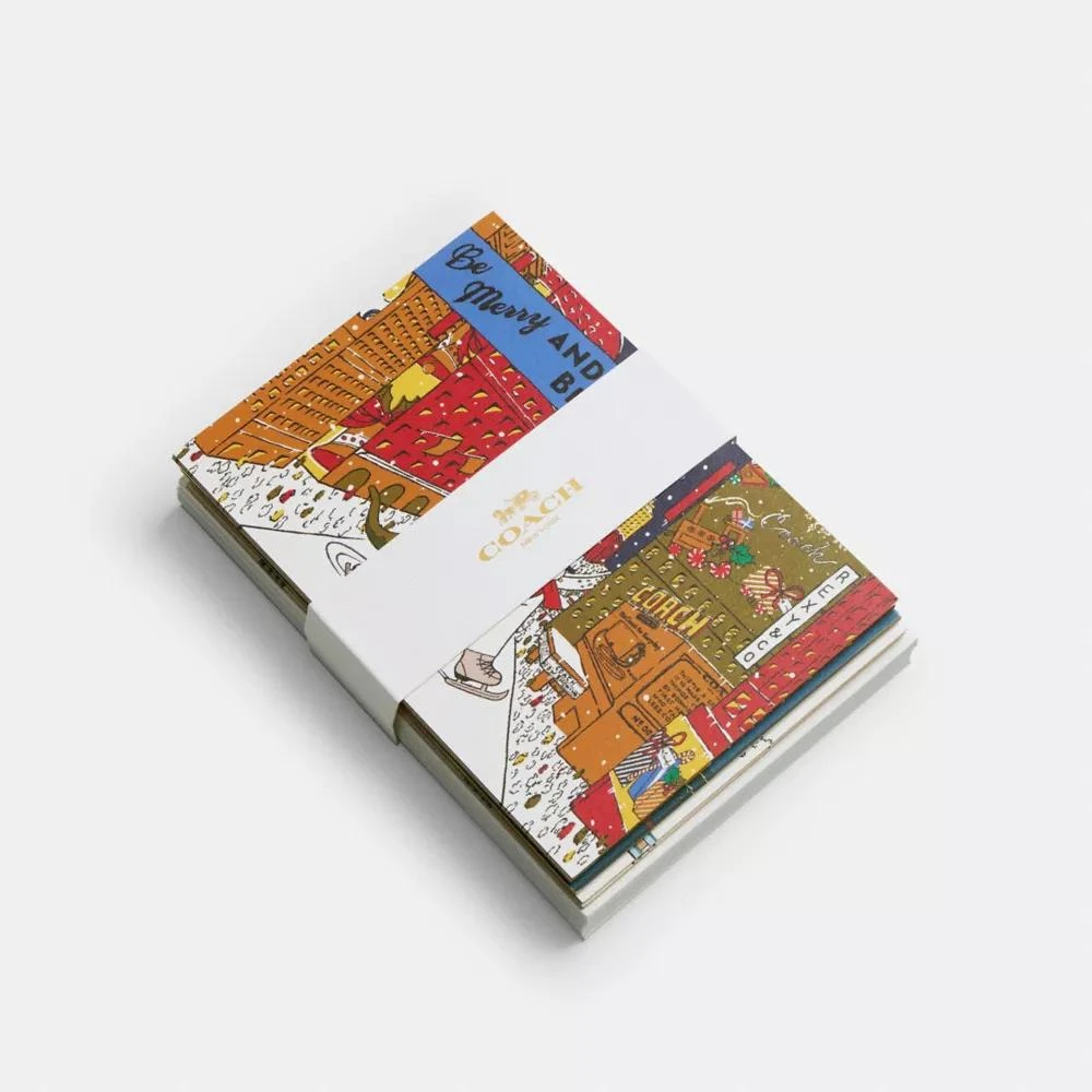 Coach Holiday Card Set 6