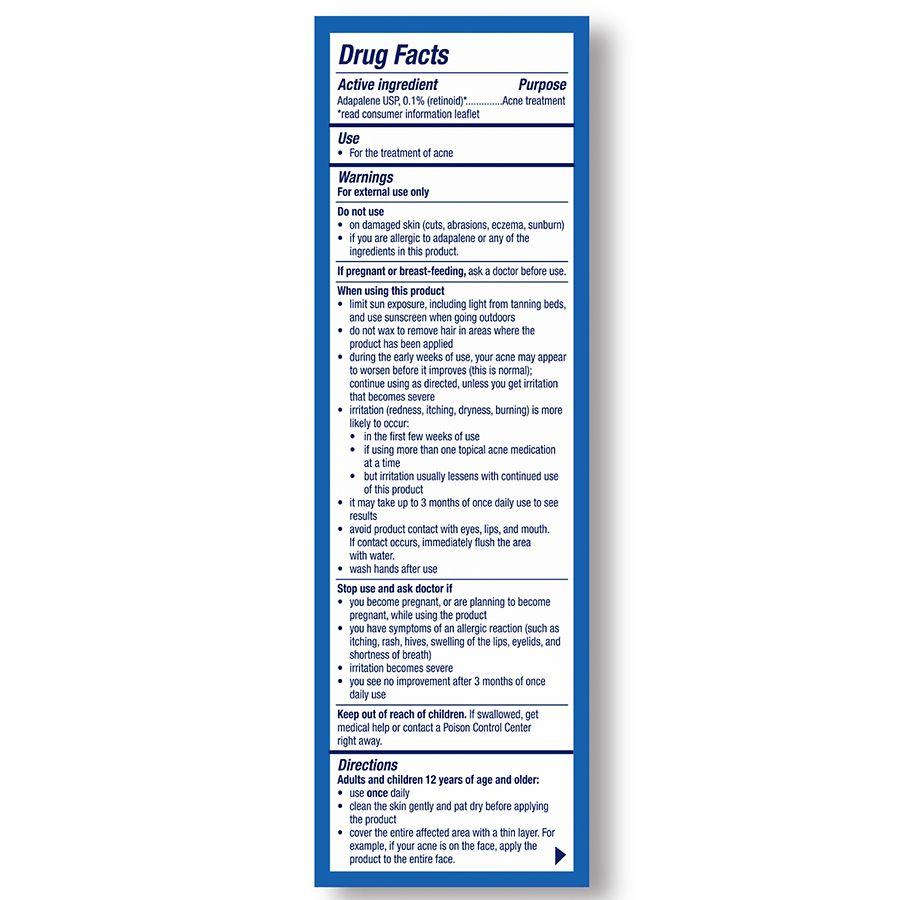 PanOxyl Adapalene Gel Acne Treatment