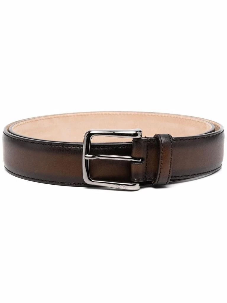 Tod's Tod'S Faded Leather Belt Accessories 1