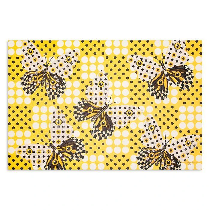 MacKenzie-Childs Spot On Butterfly Floor Mat, 2
x 3