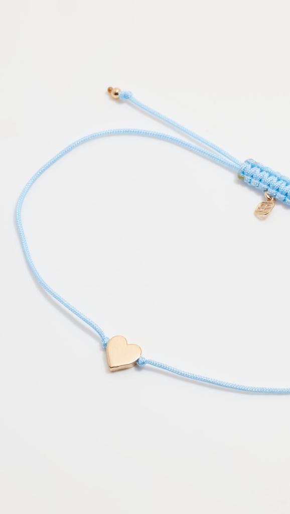 Sydney Evan Tiny Pure Heart Cord Bracelet