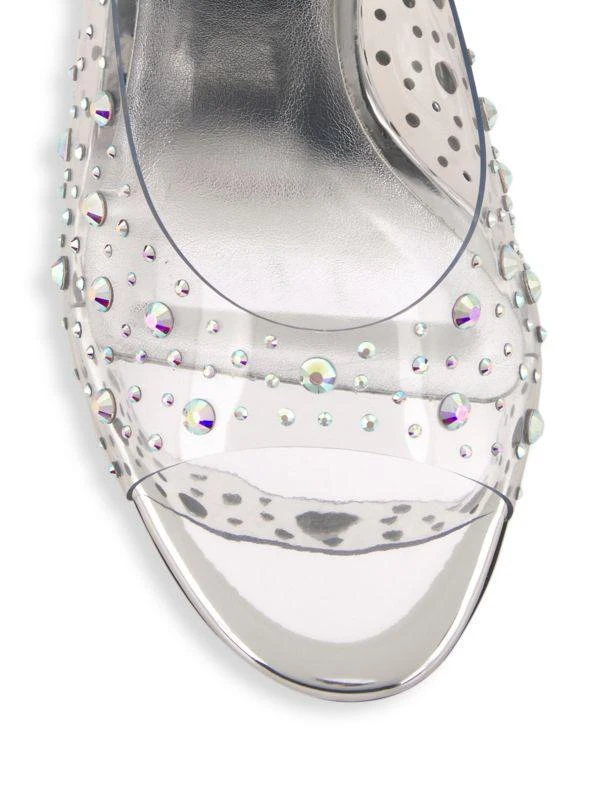 Piferi Tiana 115MM Crystal-Embellished Mules 4