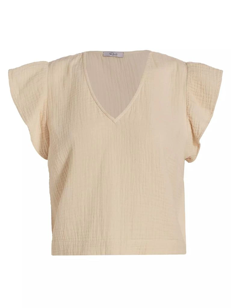 Rails Miley Ruffled V-Neck Top 1