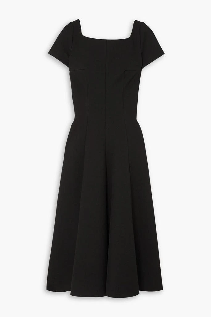 Emilia Wickstead Marielle open-back stretch-crepe midi dress 1