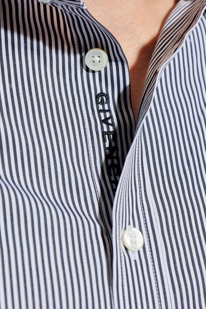 Givenchy Givenchy Striped Collared Long-Sleeve Shirt 4