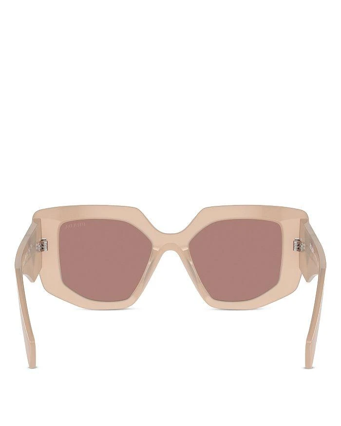 Prada Symbole Geometric Sunglasses, 50mm 5