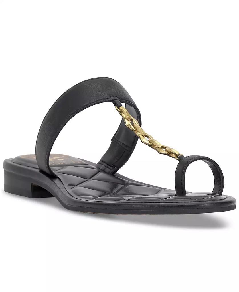 Vince Camuto Women's Lexie Toe Strap Chain Sandals