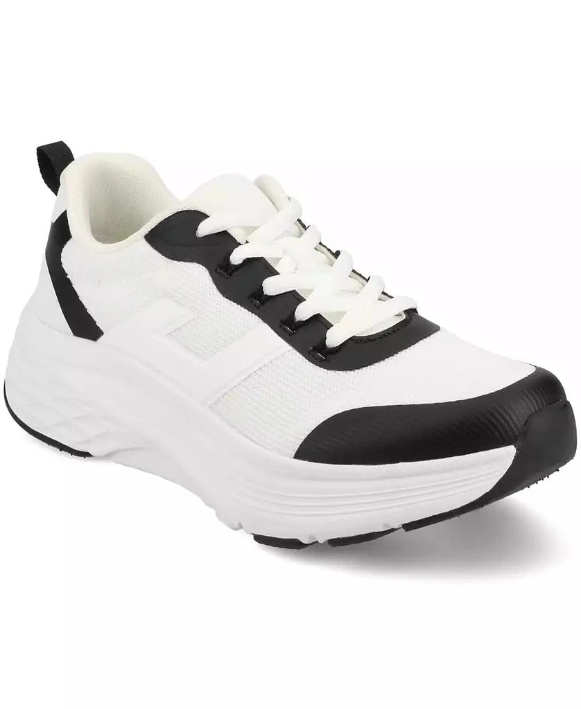 Journee Collection Women's Marshel Lace Up Jogger Sneakers 1