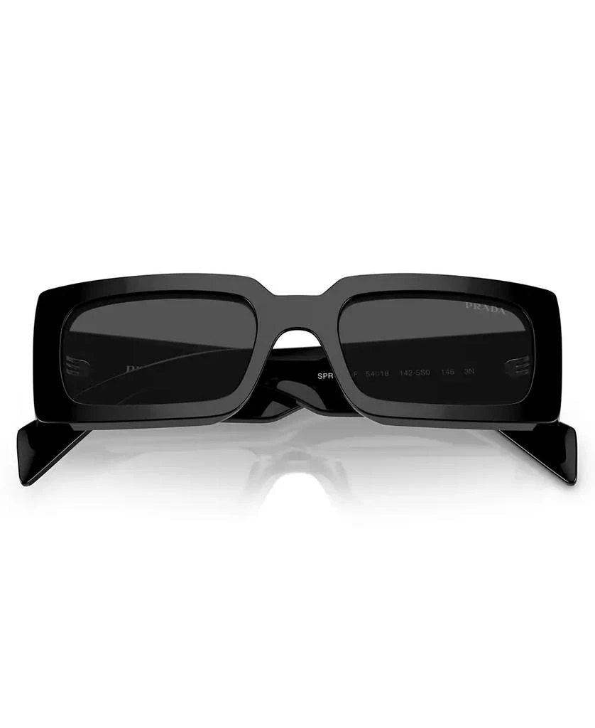 Prada Low Bridge Rectangular Women's Sunglasses, PR A07SF 5