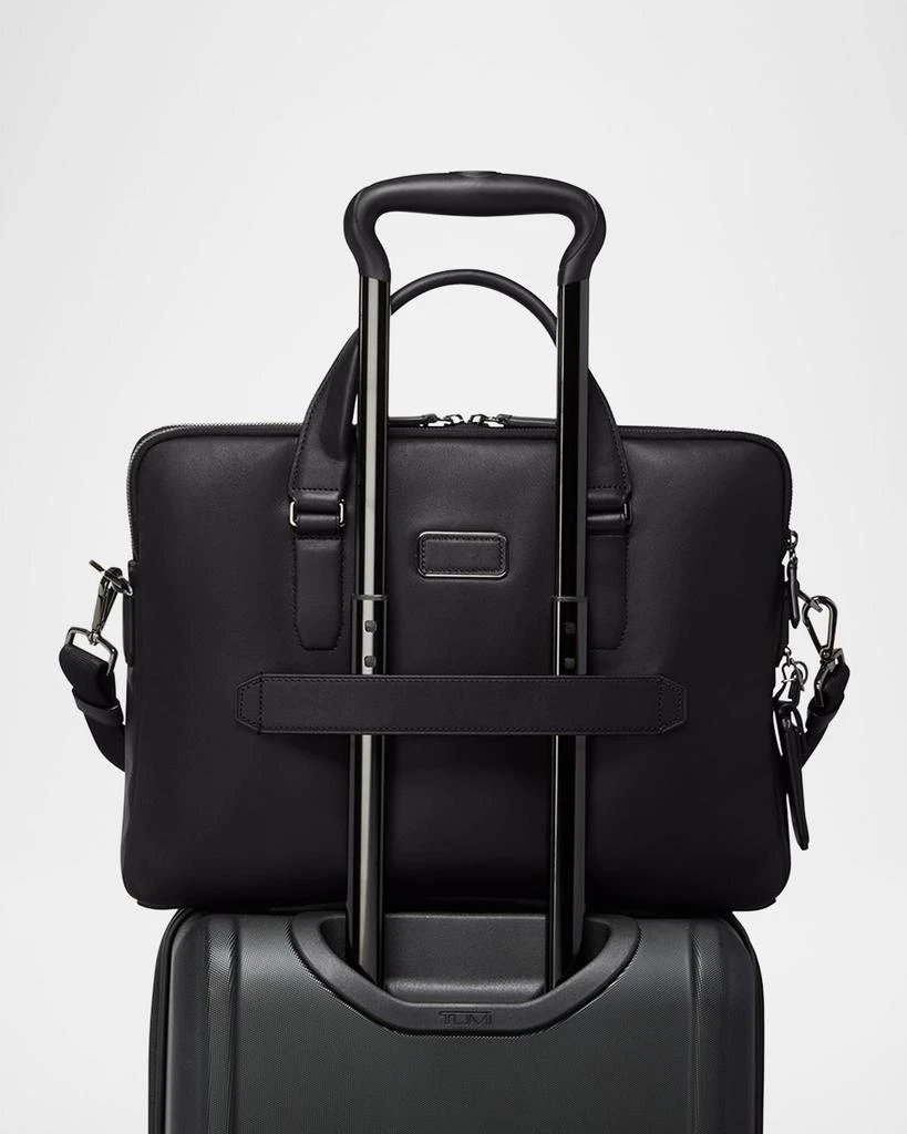 Tumi Harrison Sycamore Slim Leather Briefcase 4